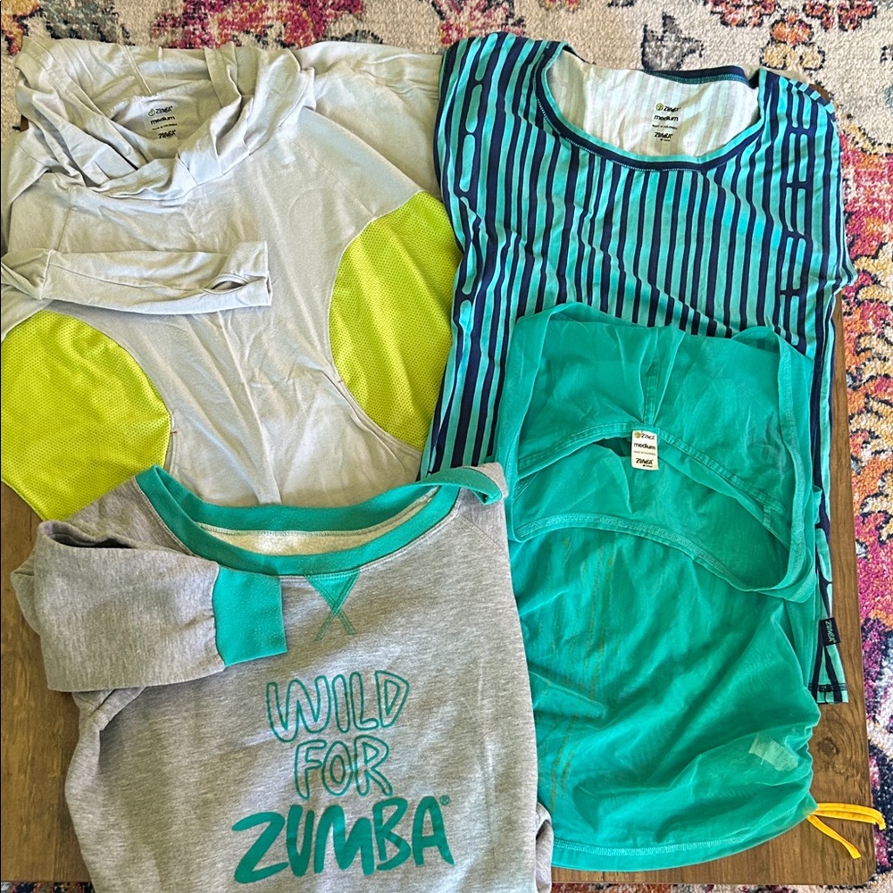 Zumba Fitness tops (4)